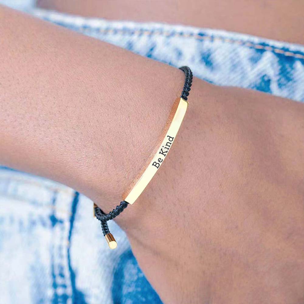 Be Kind...Of A Bi'ch Tube Bracelet
