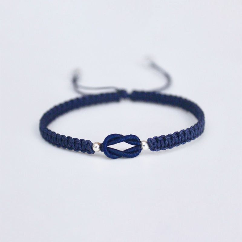 To My Granddaughter - Handmade Braided Bracelet'