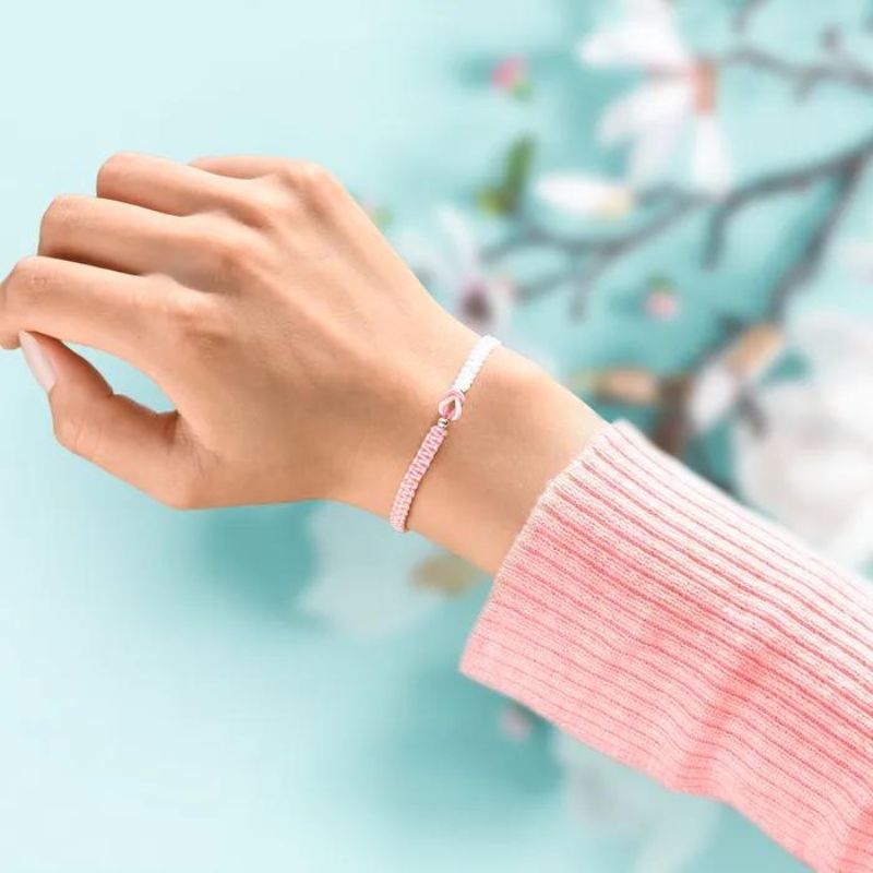 To My Granddaughter - Handmade Braided Bracelet'