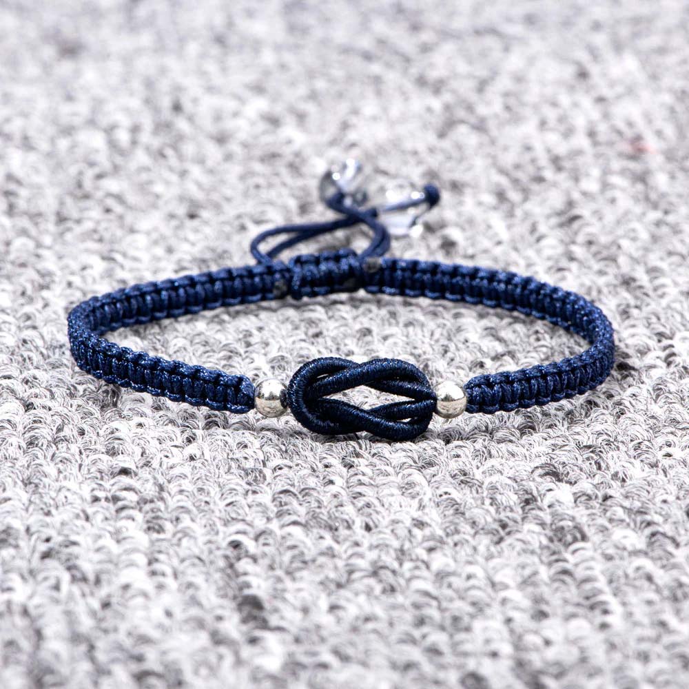 To My Granddaughter - Handmade Braided Bracelet'
