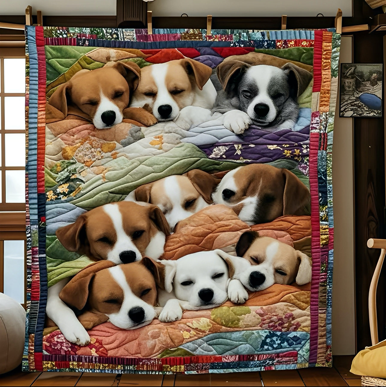 Luxury Fancy Puppy Blanket - Y109