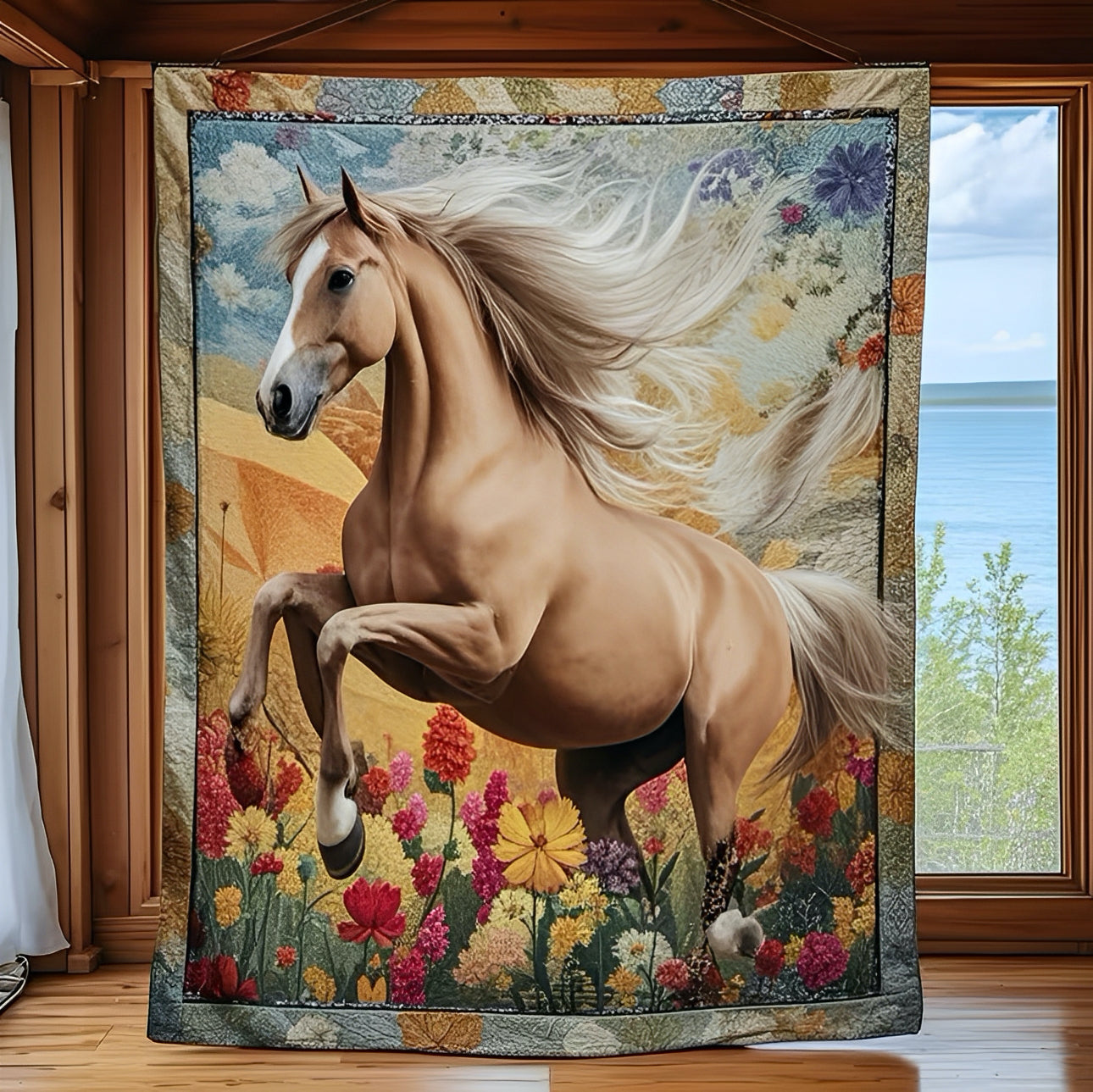 Luxury Fancy Hors Blanket - Y102
