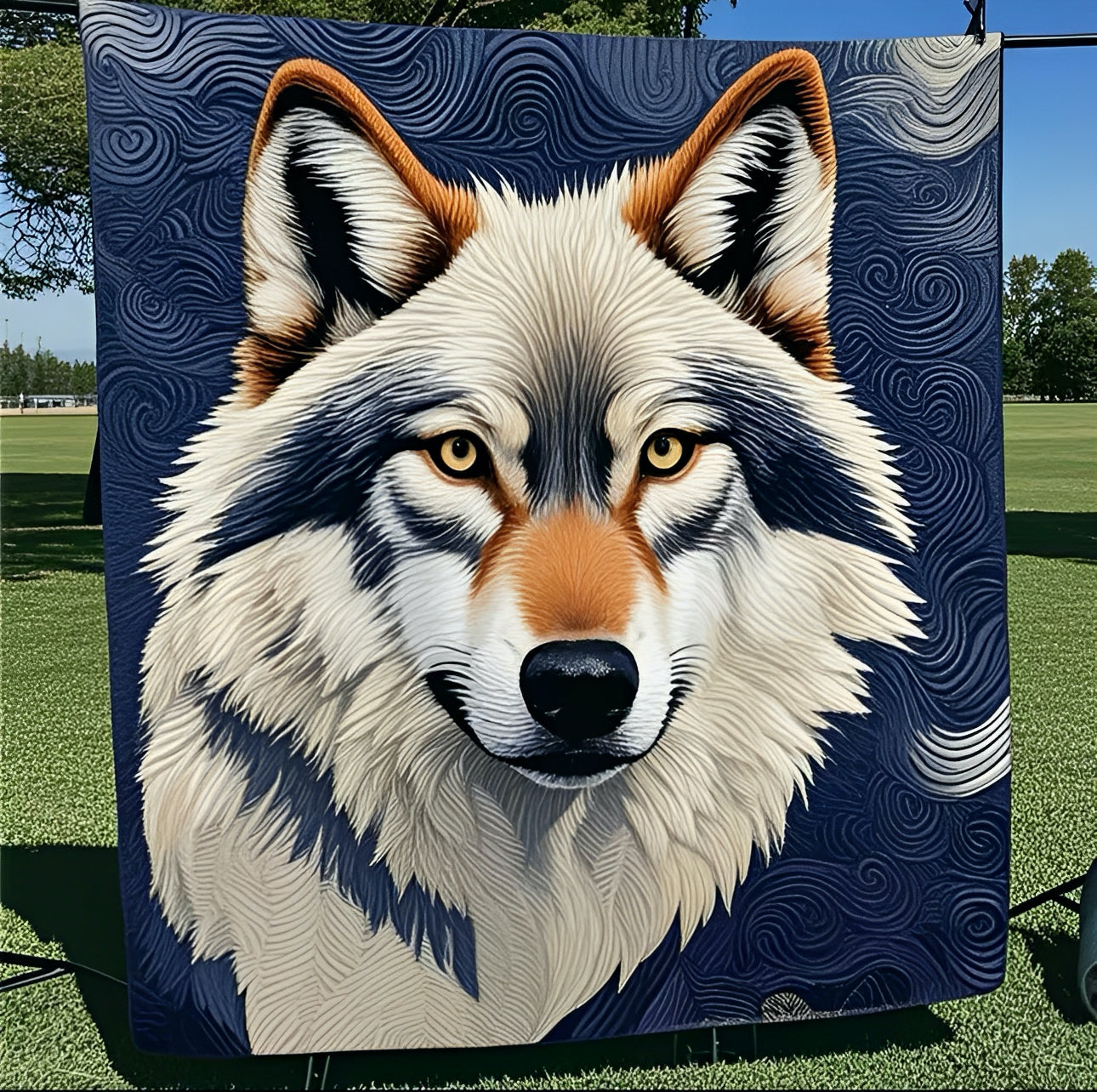 Luxury Fancy Wolf Blanket - Y108