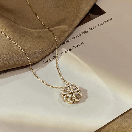 'Four-Leaf Heart Shape Necklace'The Best New Year Gifts For Your Loved Ones'