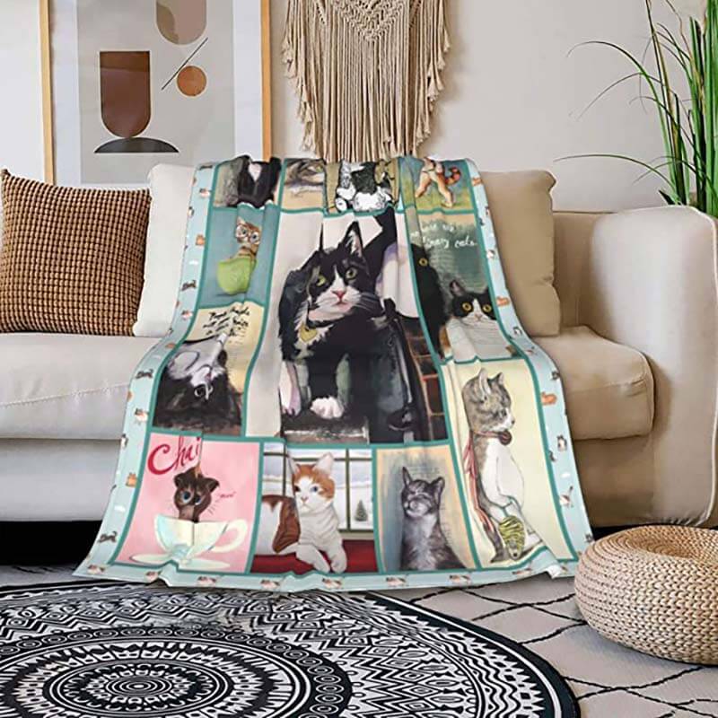 Cats - B199 - Premium Blanket