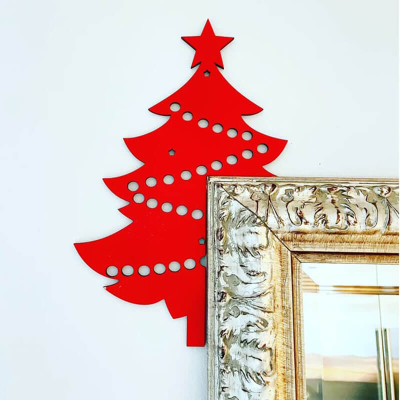 'Christmas Door Frame Decoration