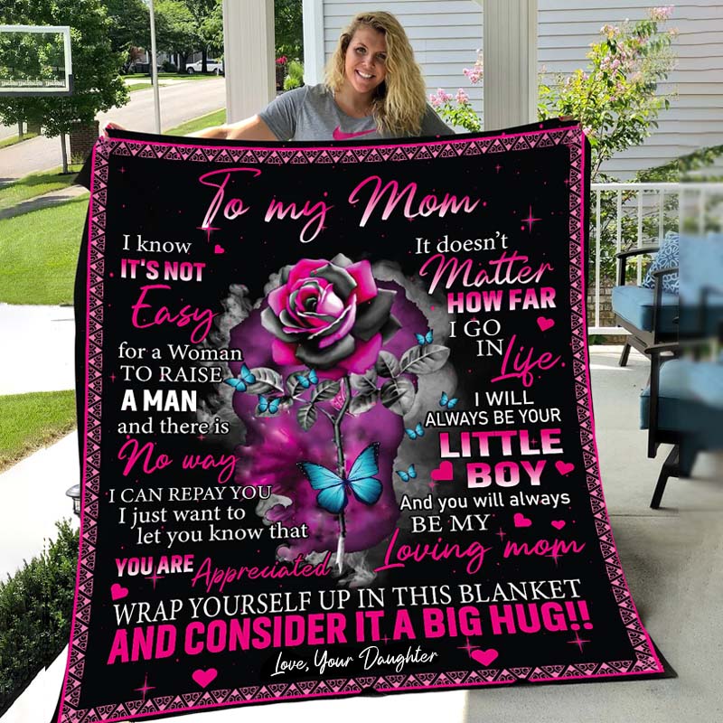 To My Mom - From Daughter  - A723 - Premium Blanket