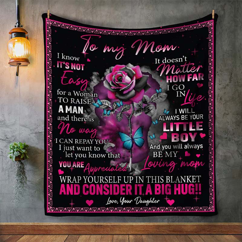 To My Mom - From Daughter  - A723 - Premium Blanket