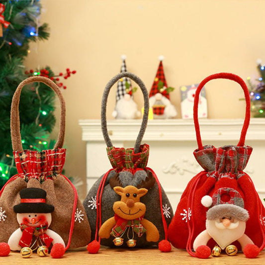 Christmas Gift Doll Bags