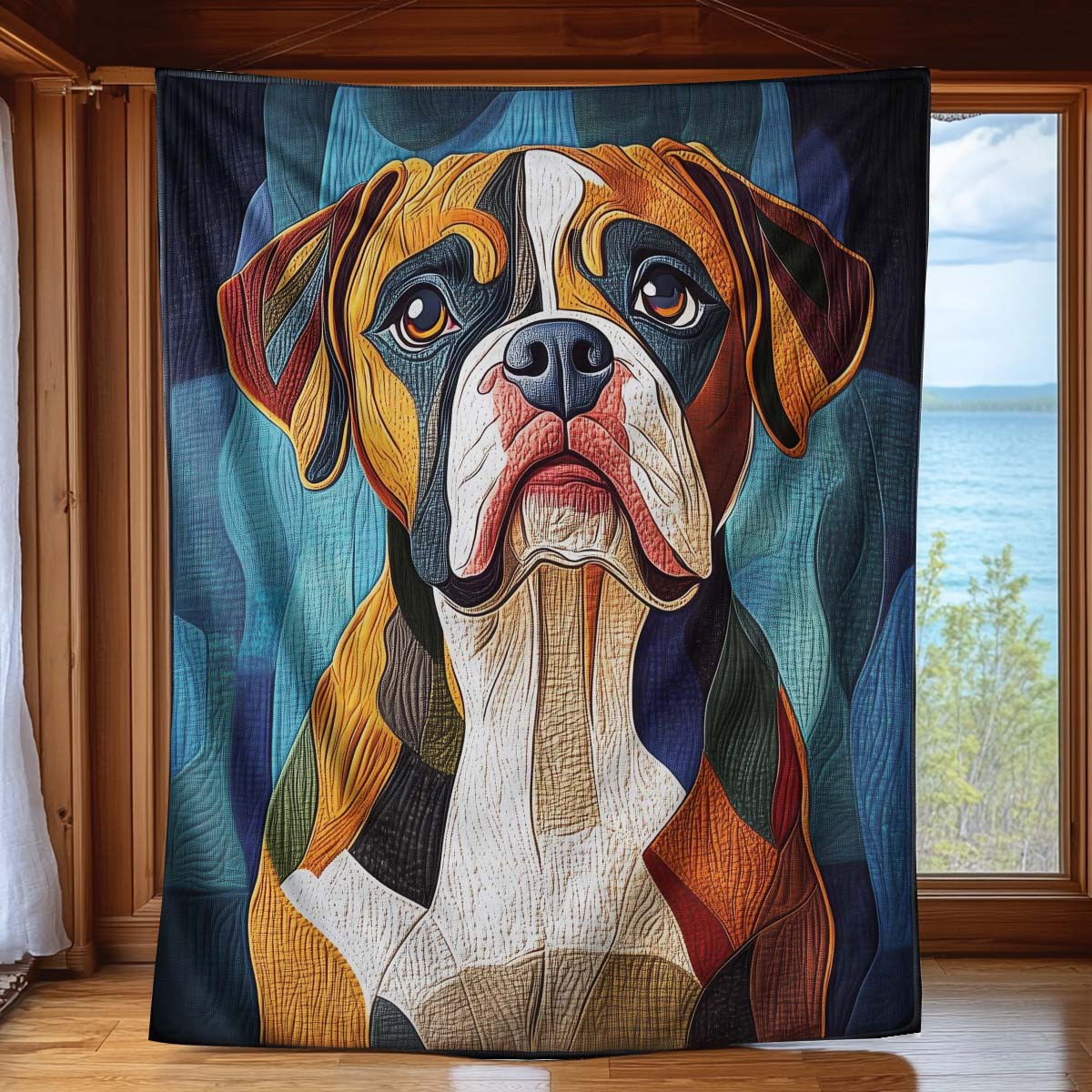 Boxer Dog Blanket - D289 - Premium Blanket