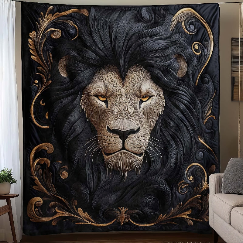 Majestic Lion Blanket - D296 - Premium Blanket