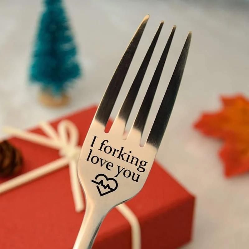 'Engraved Fork - Best Funny Gift for Loved One