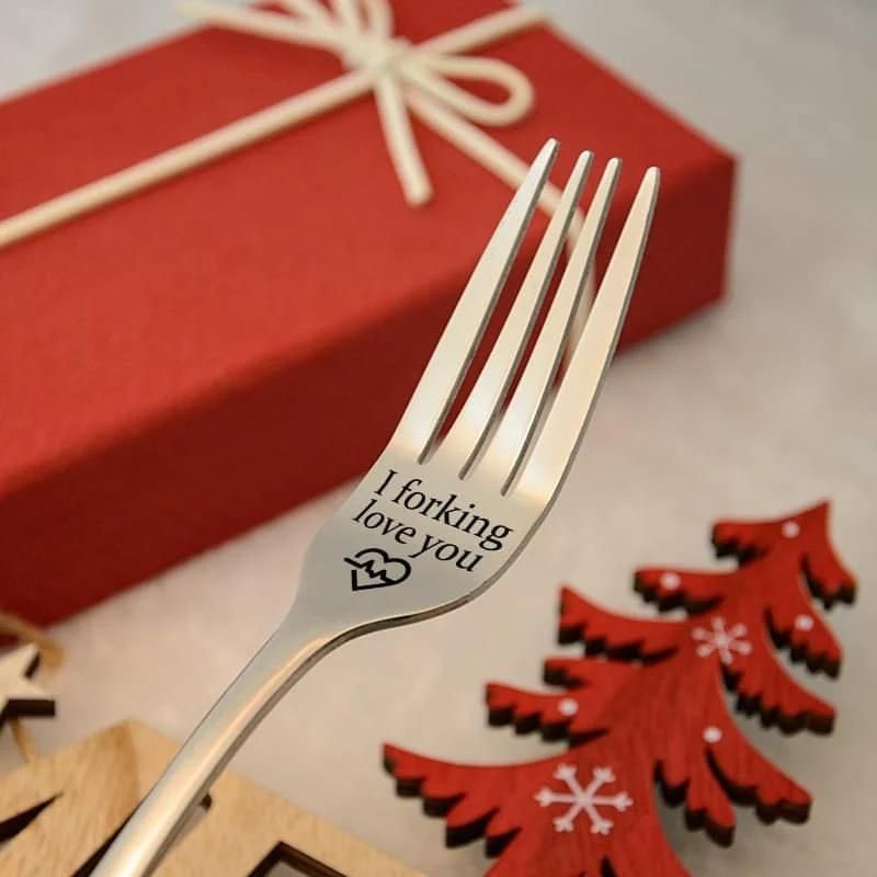 'Engraved Fork - Best Funny Gift for Loved One