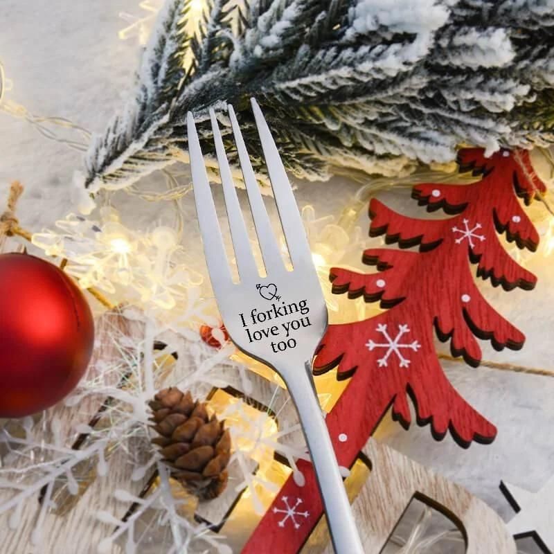 'Engraved Fork - Best Funny Gift for Loved One