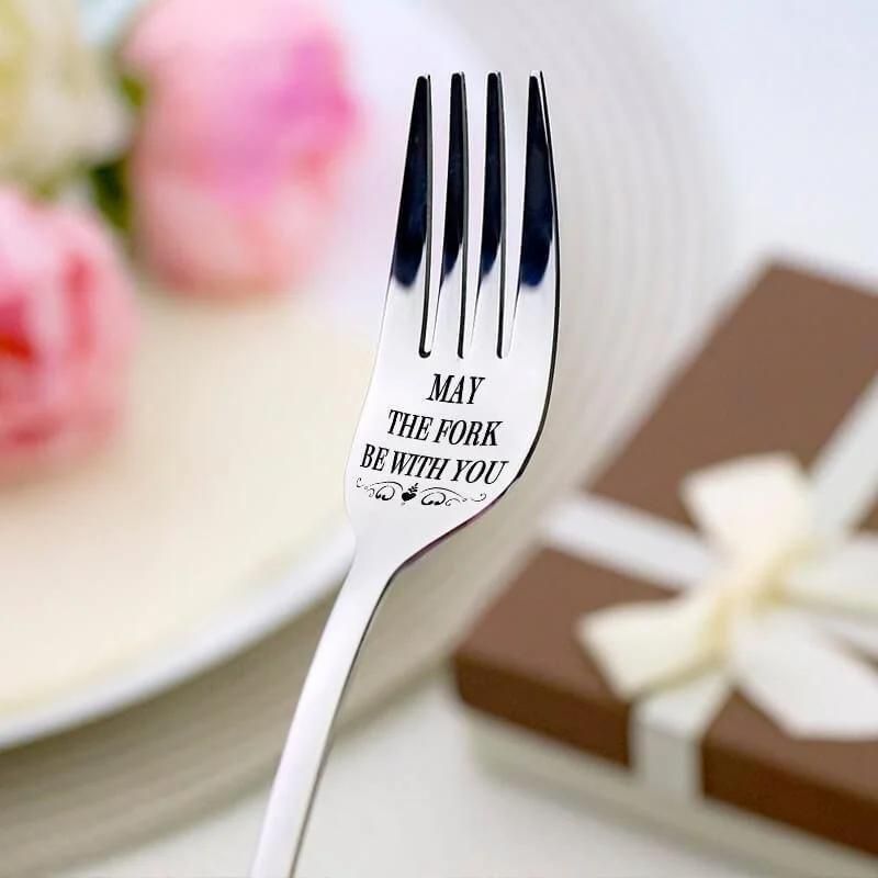 'Engraved Fork - Best Funny Gift for Loved One