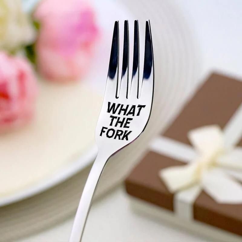 'Engraved Fork - Best Funny Gift for Loved One