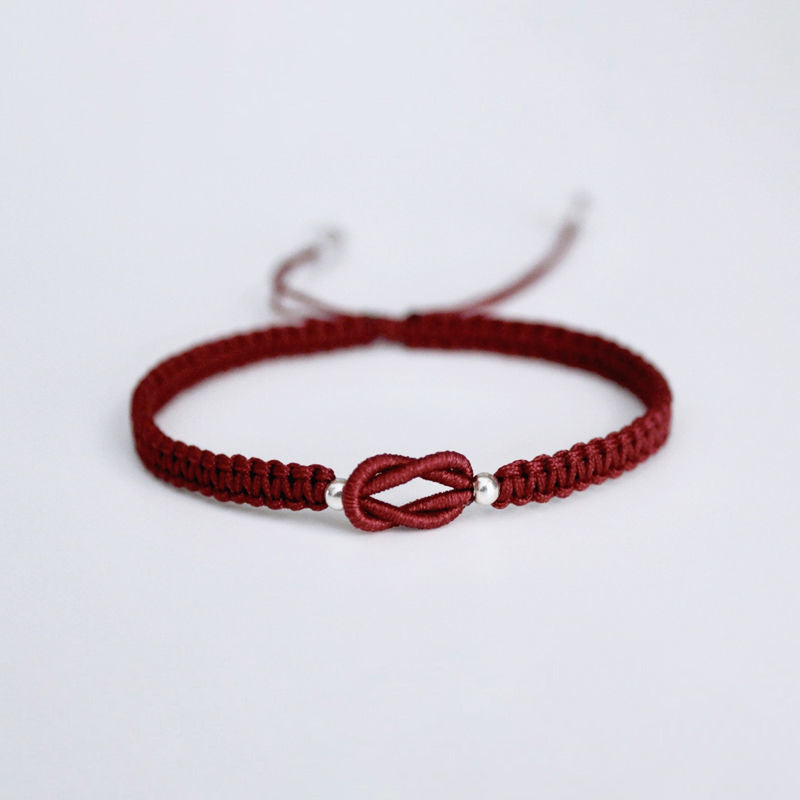 To My Granddaughter - Handmade Braided Bracelet'
