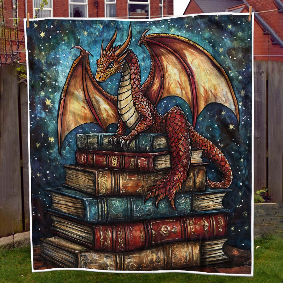 Wisdom Dragon Starry Blanket - H209 - Premium Blanket