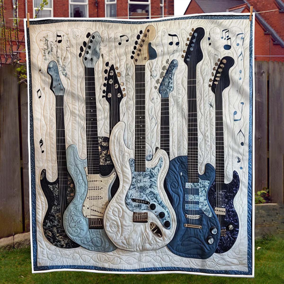 Elegant Guitar - H229 - Premium Blanket