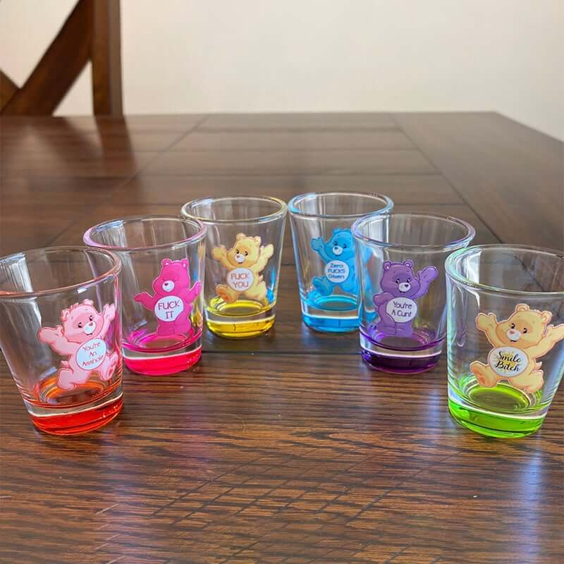 Swear Bears Shot Glasses
