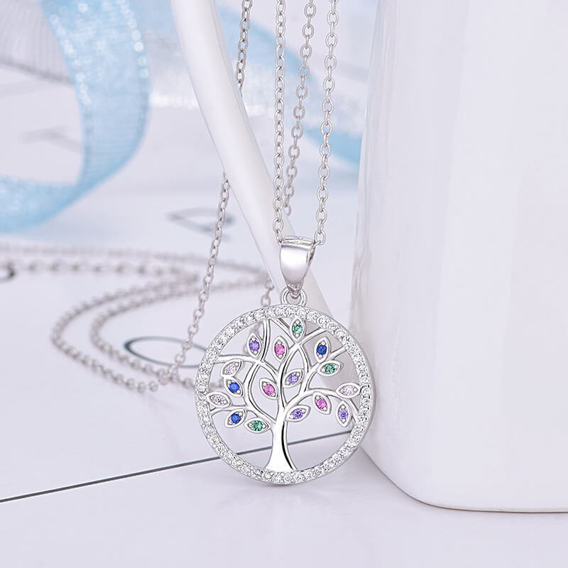 Tree of Life Necklace 925 Sterling Silver